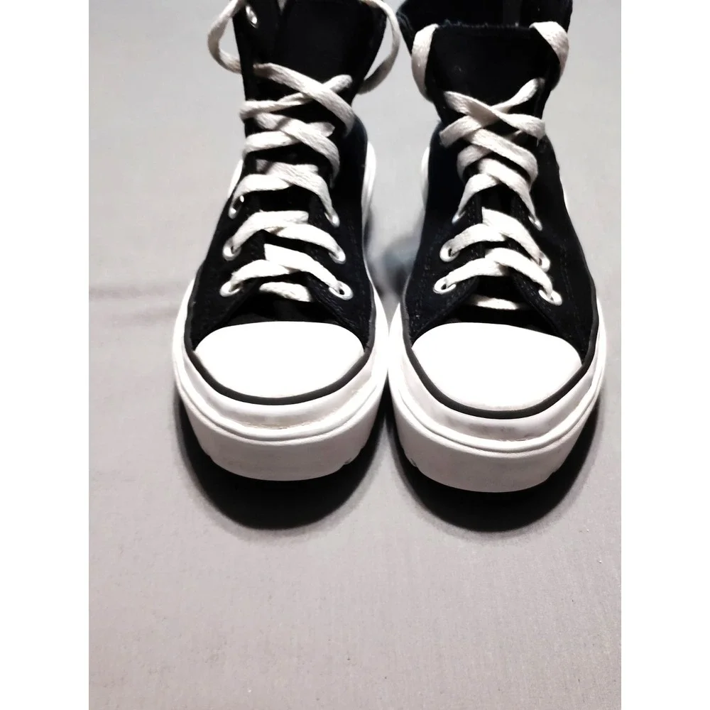 CONVERSE Chuck Taylor Kids 3.5 Hi Lugged Canvas All Star High Top Sneakers Skate